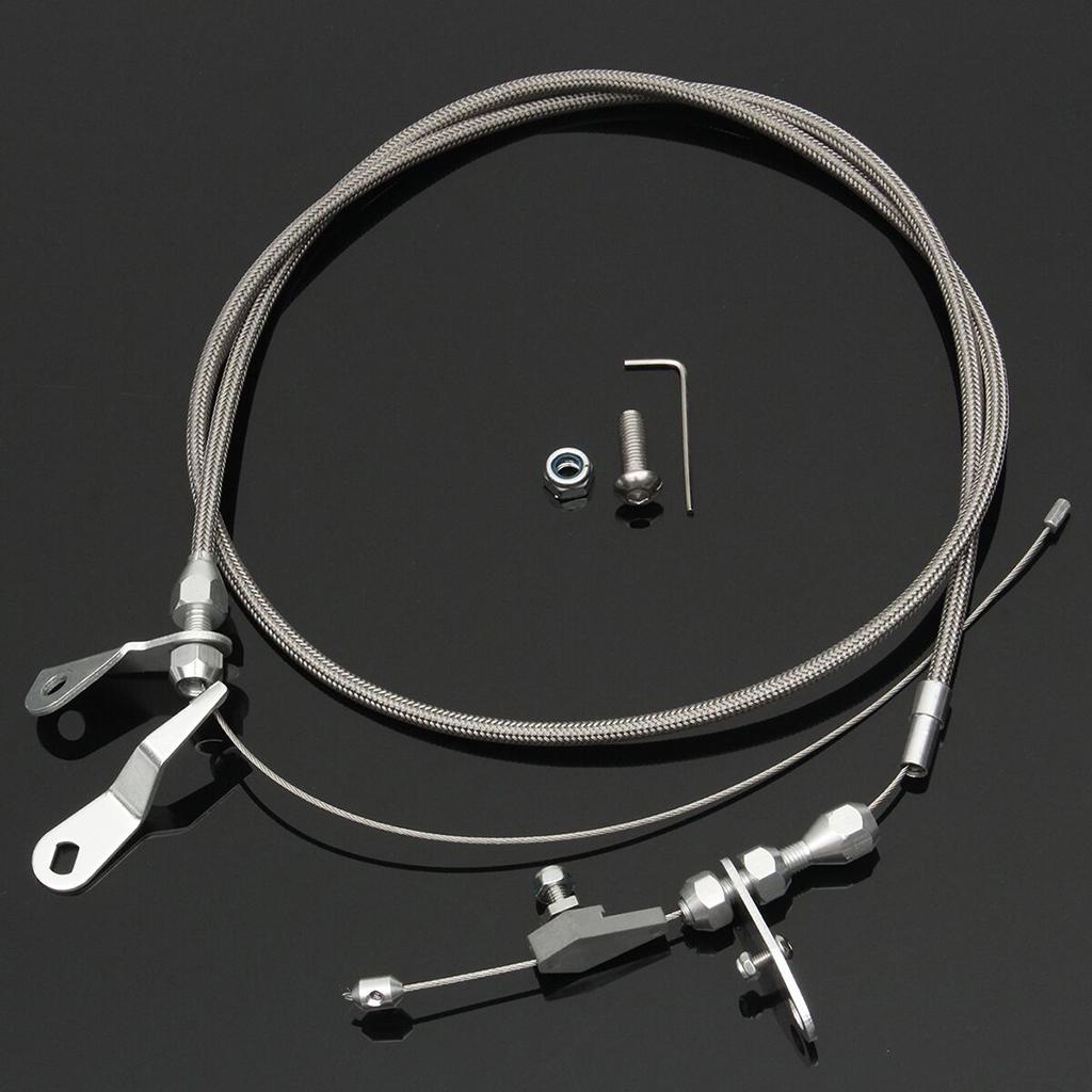 Braided Line - Câble d'accélérateur tressé en acier inoxydable