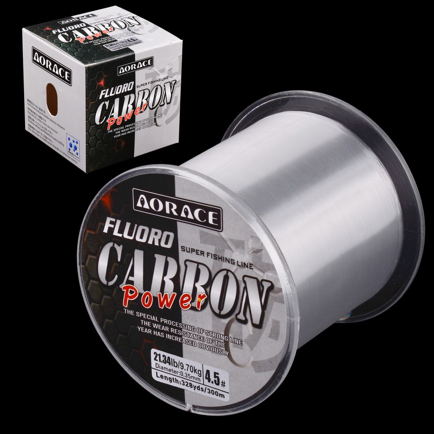 Fluorocarbon Line - Aorace 300M ligne de pêche en