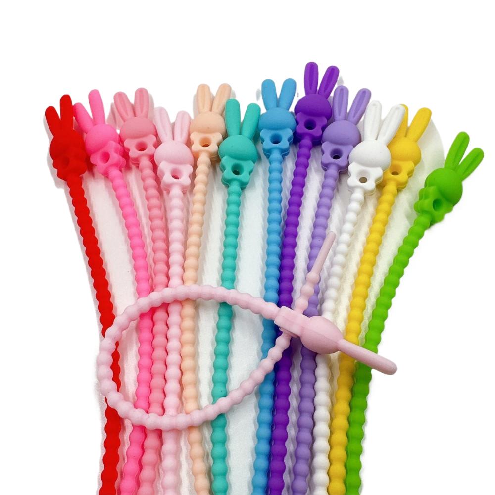 Tippet Line - Organisateur de câbles en Silicone, 10