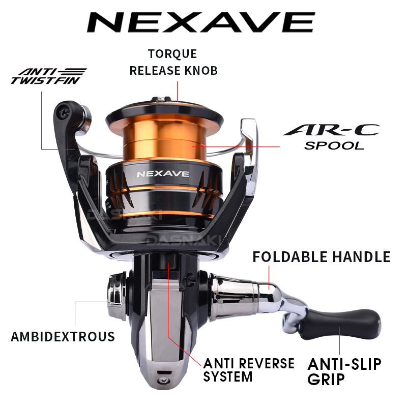 Moulinet spinning Shimano NEXA - Shimano Reel Stradic avis et prix