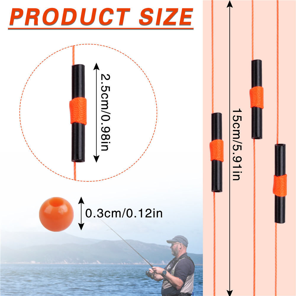 150 pièces Bobber arrêts Slip  - Freshwater Line avis et prix
